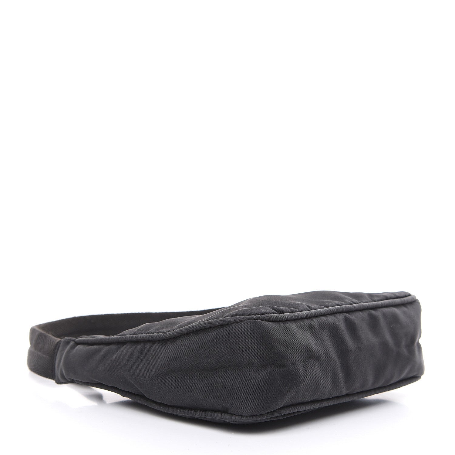 Prada Tessuto Nylon Hobo Black 4 of 16