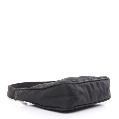 Prada Tessuto Nylon Hobo Black 4 of 16