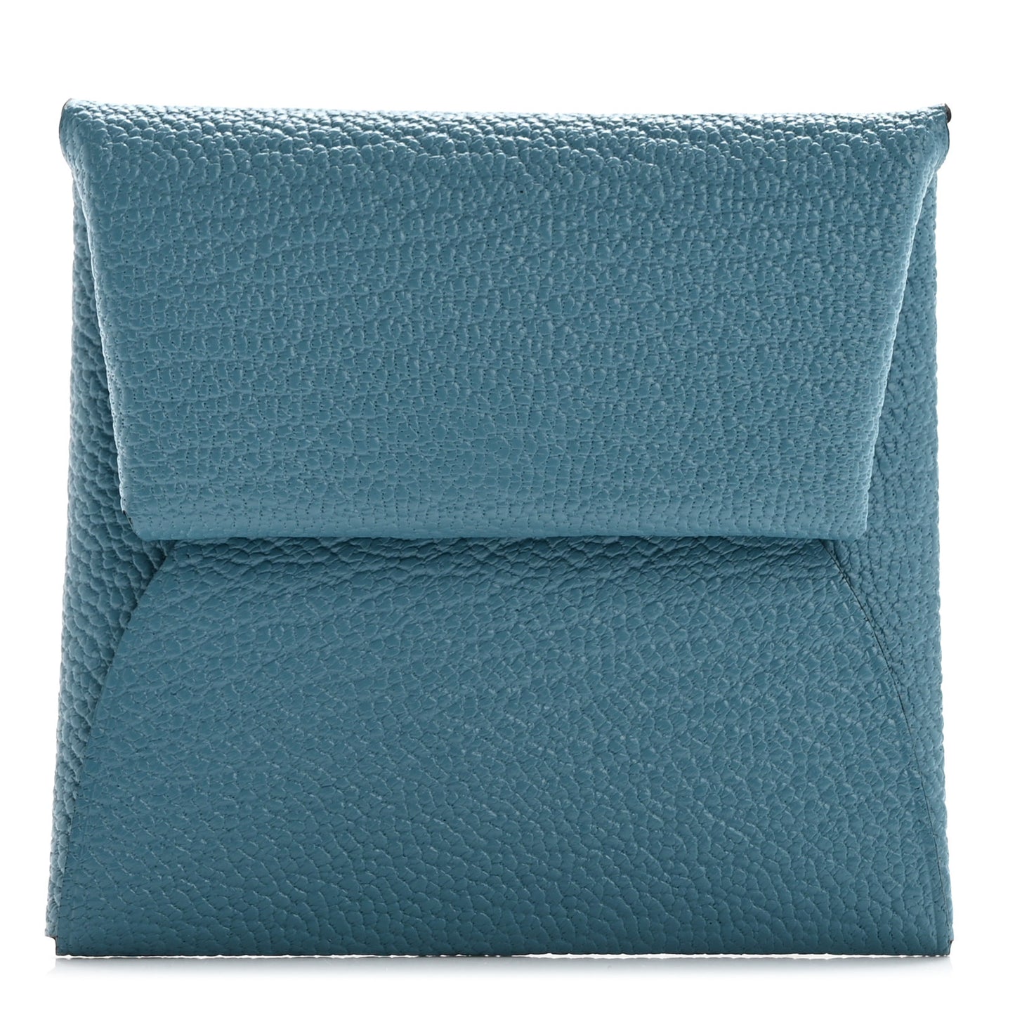 Chevre Mysore Bastia Coin Purse Bleu Aztec