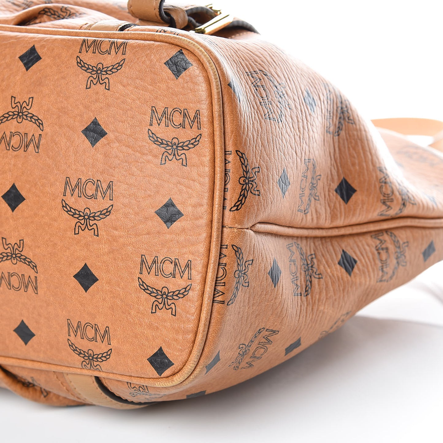 Visetos Medium Essentials Shopper Tote Cognac