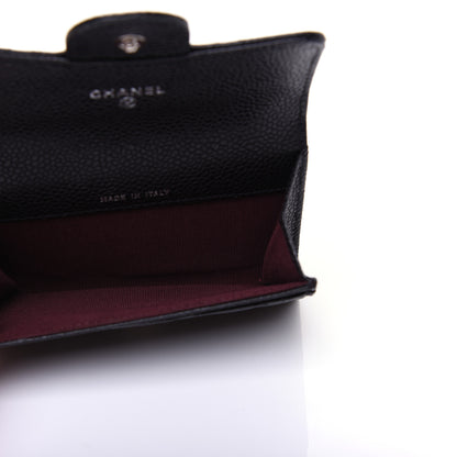 Chanel Caviar Quilted Flap Card Holder Black 5 of 11