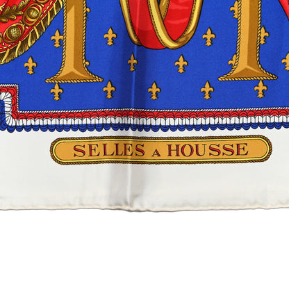 Hermes Silk Selles A Housse Scarf 90 3 of 5