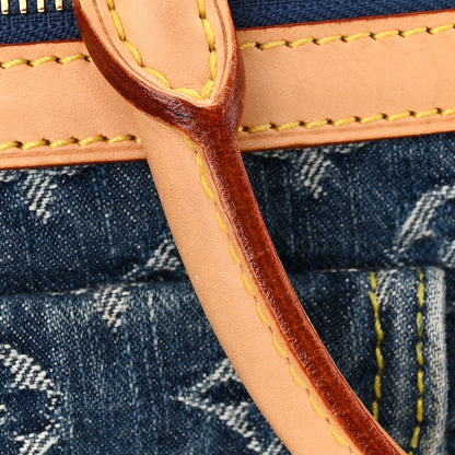 Louis Vuitton Monogram Denim Neo Speedy Blue 10 of 12