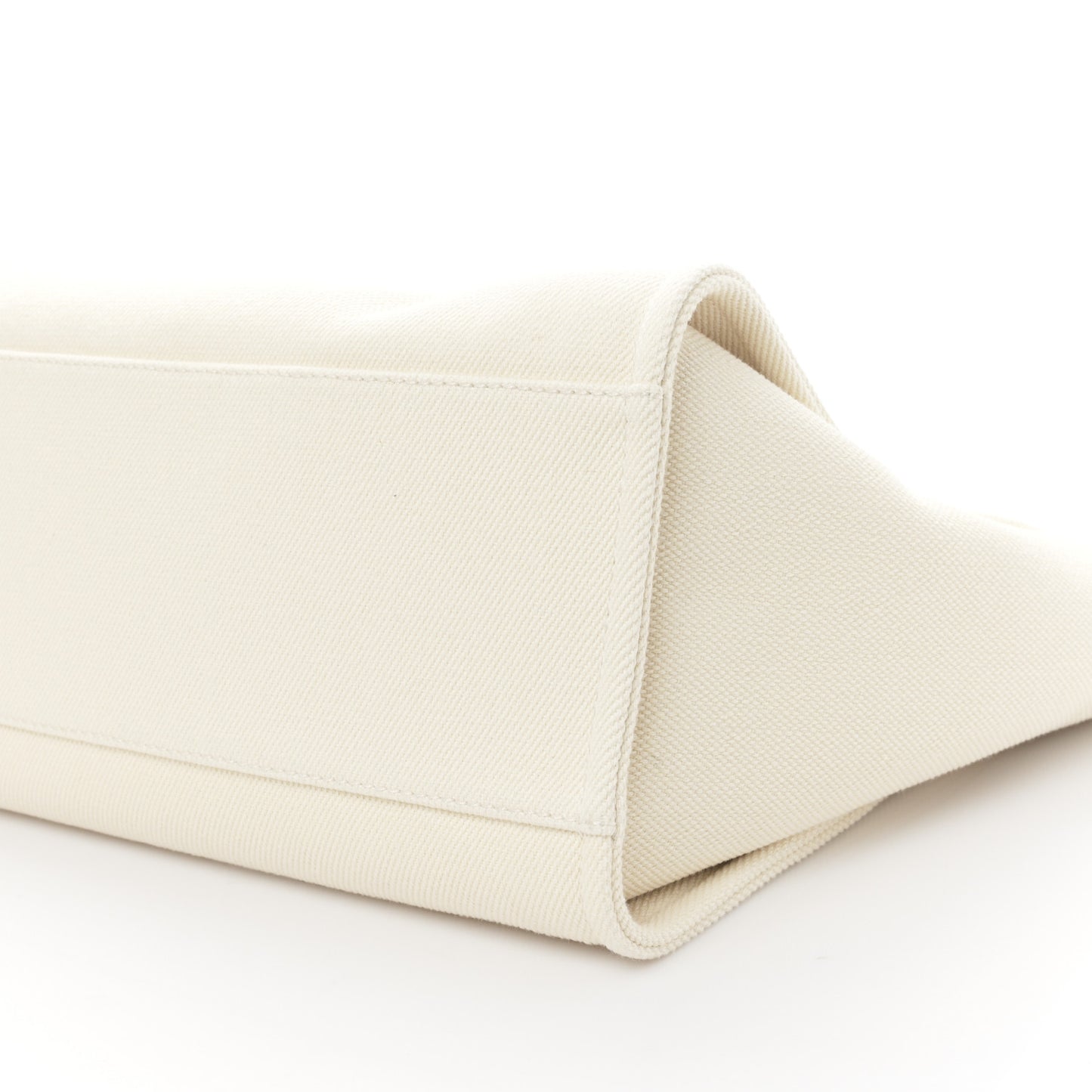Canvas Pearl Medium Deauville Tote Ecru Beige