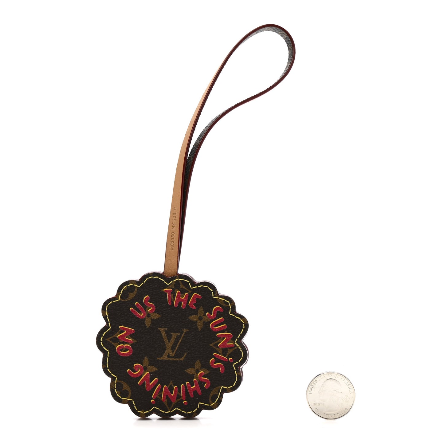 Monogram LV Sun Bag Charm Yellow