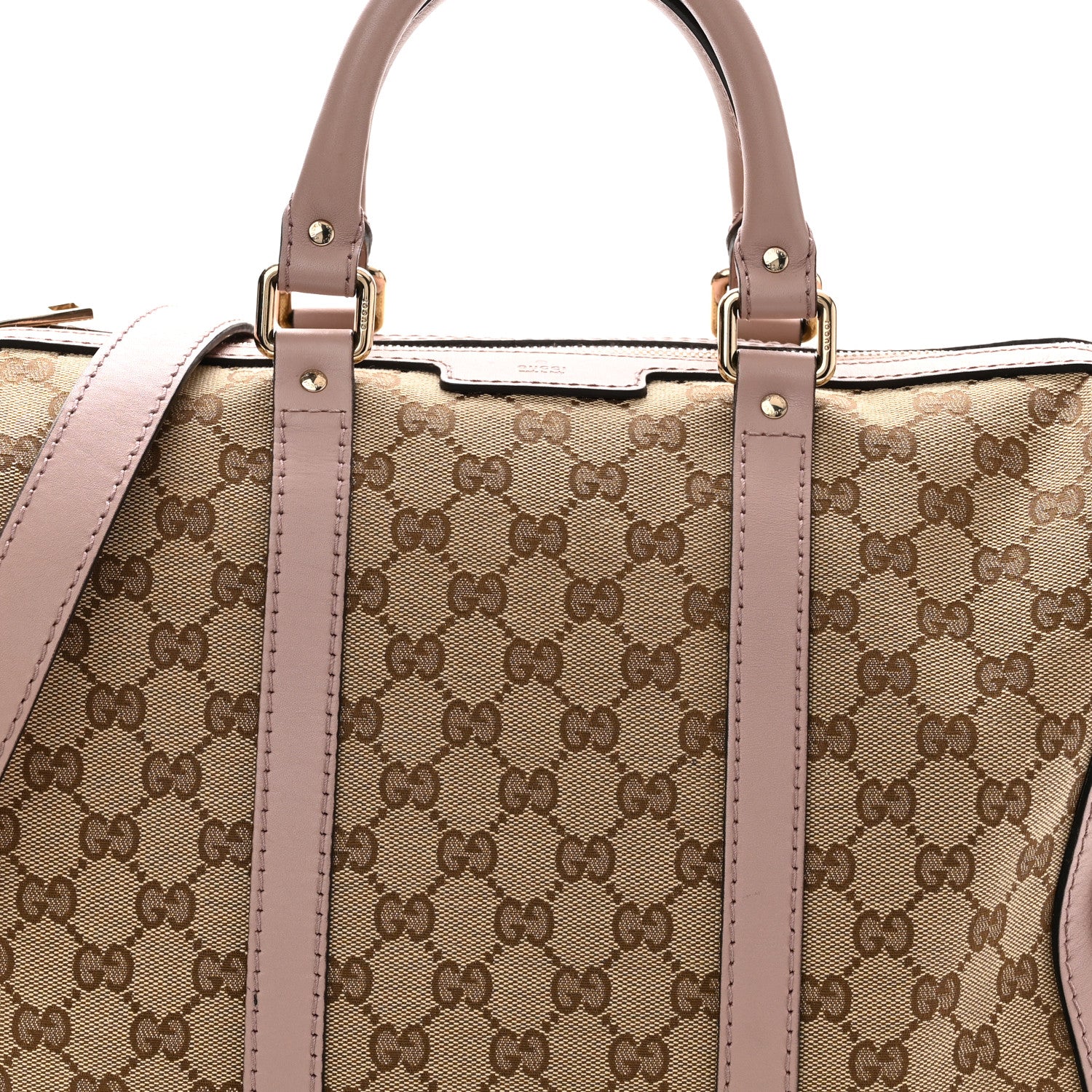 Gucci Monogram Medium Joy Boston Light Pink 8 of 11