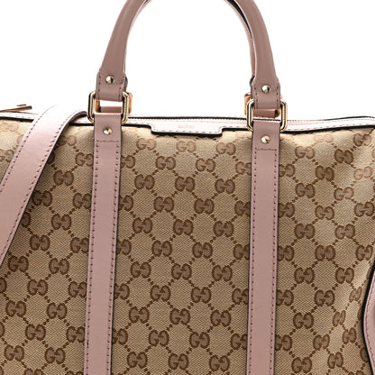 Gucci Monogram Medium Joy Boston Light Pink 8 of 11