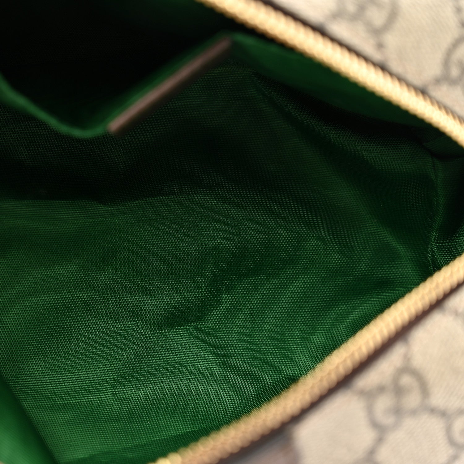 Gucci Soft GG Supreme Monogram Calfskin Medium Ophidia Cosmetic Case Beige Ebony New Acero 5 of 7