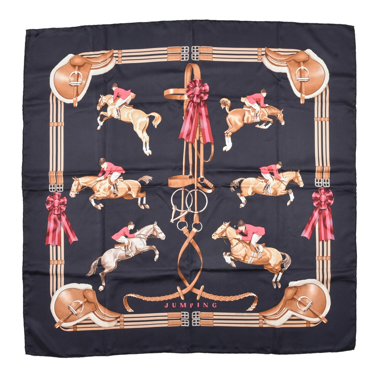 Silk Jumping Scarf 90