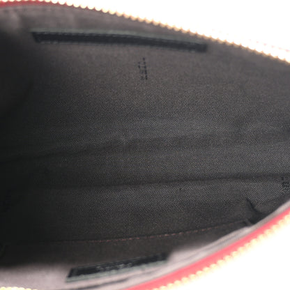 Fendi Zucchino Spalmati Pochette Bordeaux Rubino 4 of 10