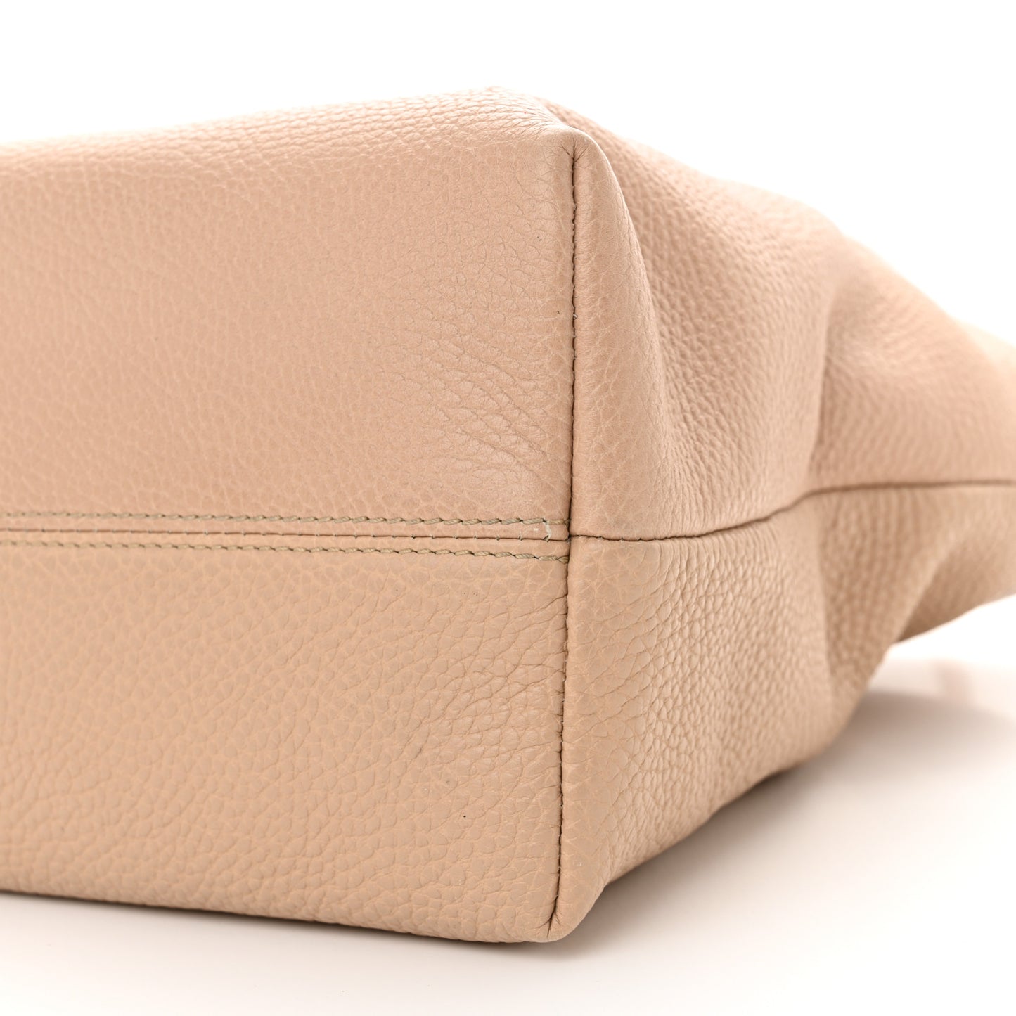 London Grainy Calfskin Medium Baynard Tote Nude