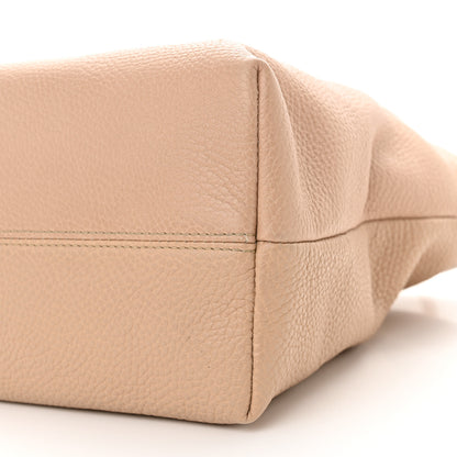 Burberry London Grainy Calfskin Medium Baynard Tote Nude 10 of 16