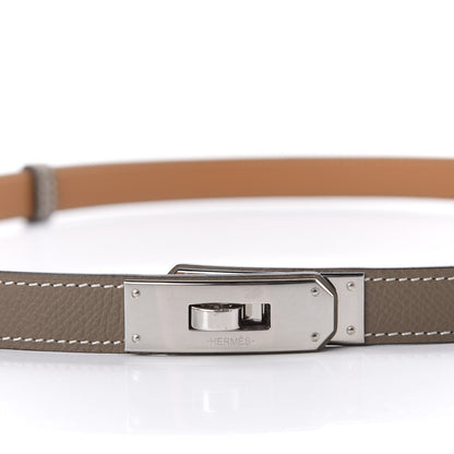 Hermes Epsom Kelly Belt Etoupe 4 of 6