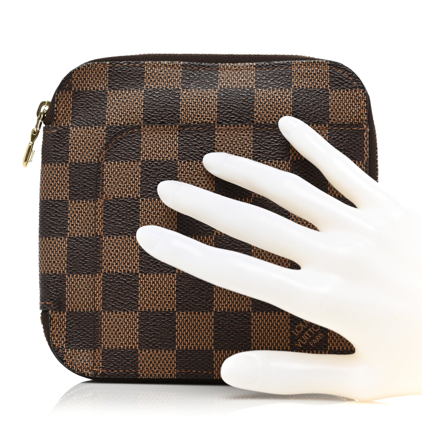 Damier Ebene Olav Organizer Wallet