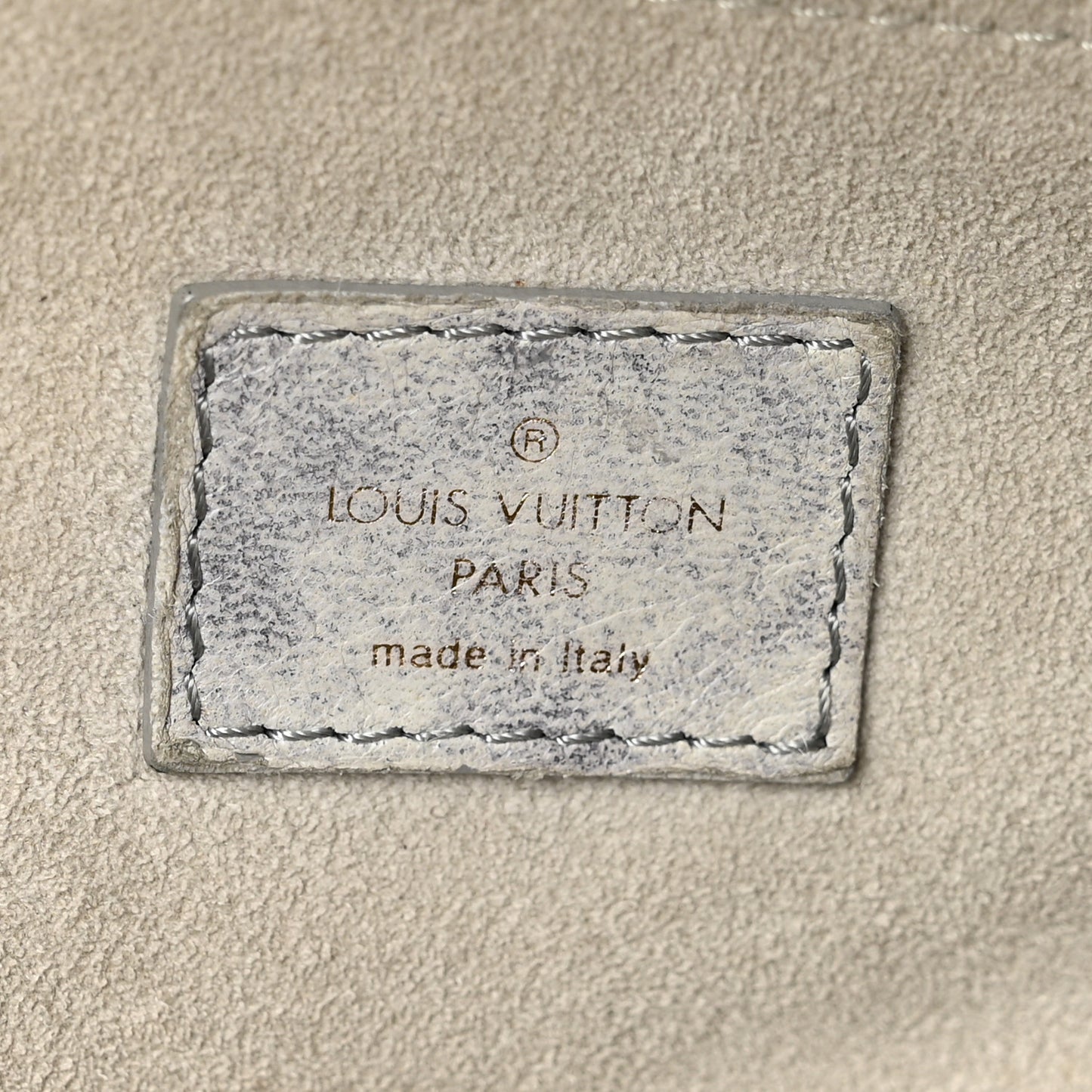 Lambskin Olympe Nimbus GM Gris Perle