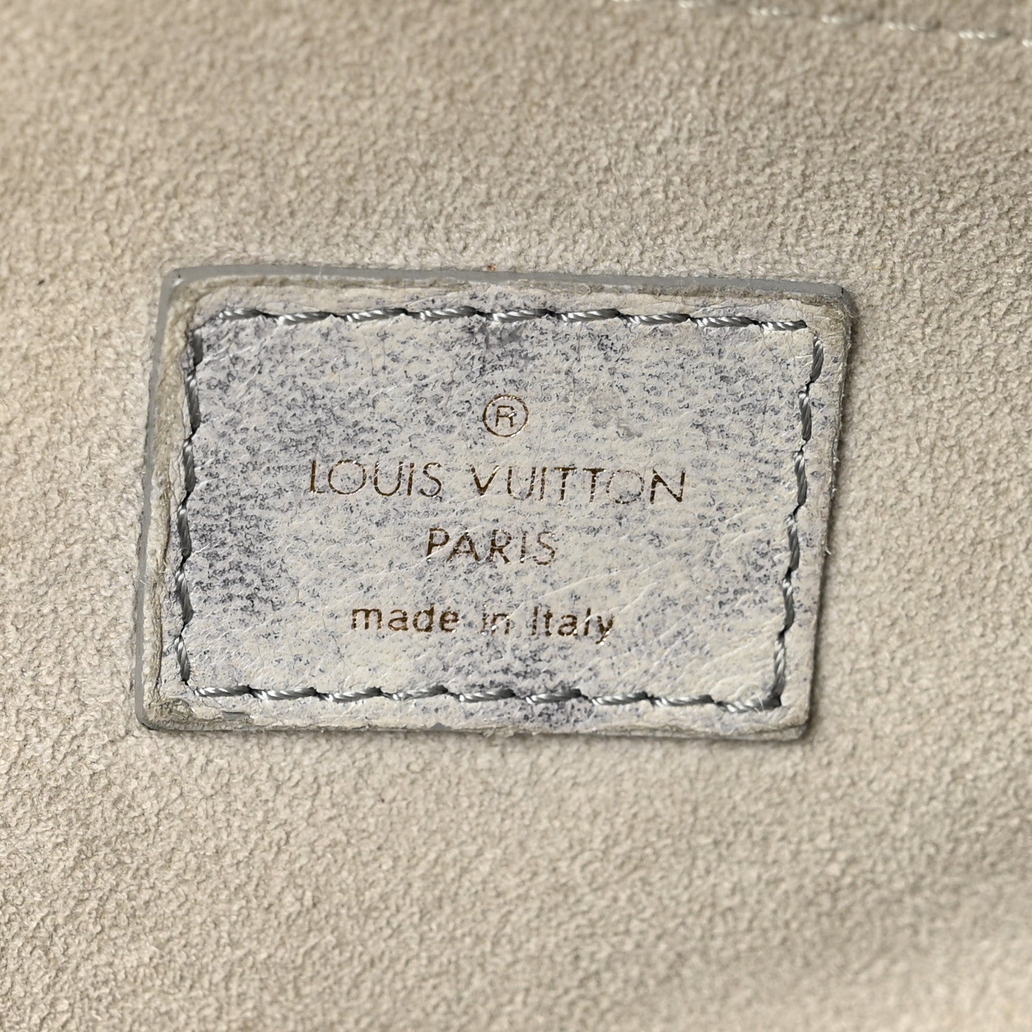 Louis Vuitton Lambskin Olympe Nimbus GM Gris Perle 6 of 13