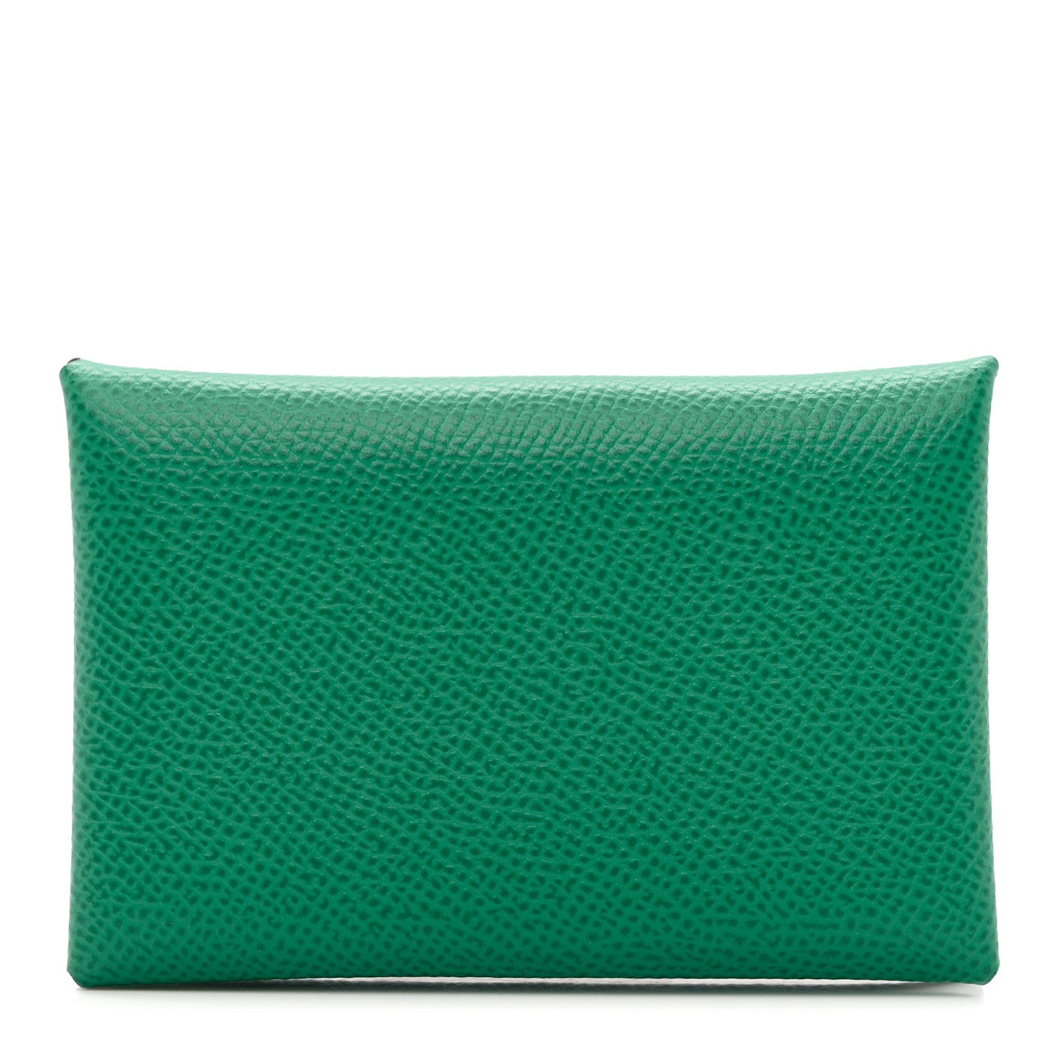 Hermes Epsom Calvi Card Case Vert Jade 1 of 6