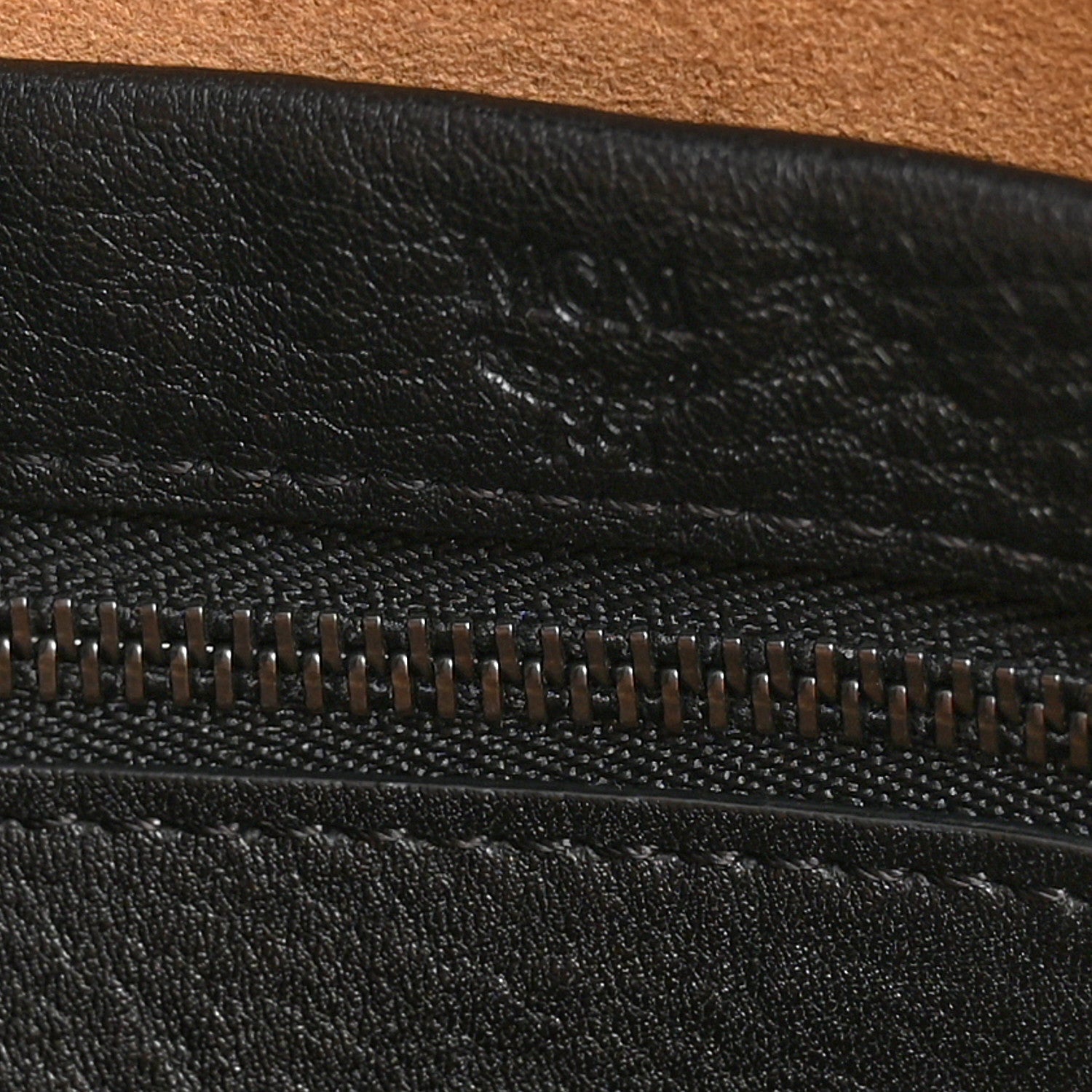 MCM Calfskin Ottomar Monogram Sarah Convertible Hobo Black 6 of 10