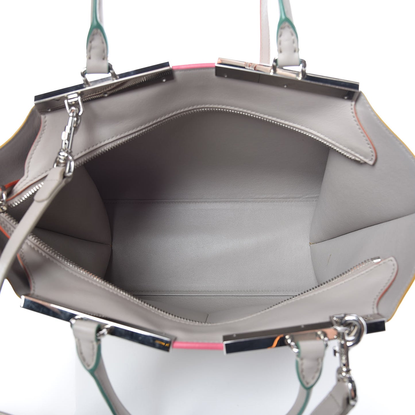 Vitello Dolce Petite 3Jours Tote Grigio Polvere