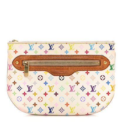 Louis Vuitton Monogram Multicolor Pochette Plate GM White 1 of 7
