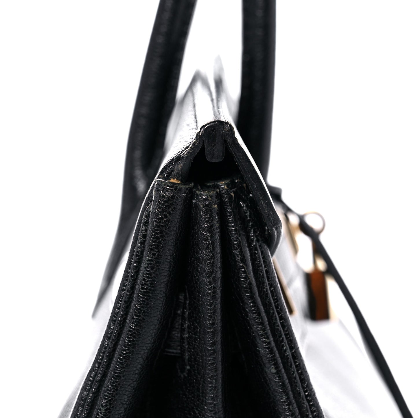 Chevre de Coromandel Birkin 35 Black