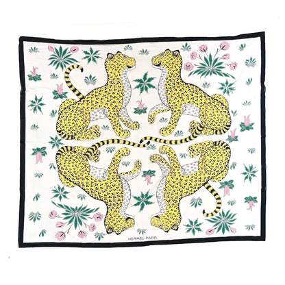 Hermes Cotton Les Leopards Beach Pareo 1 of 4