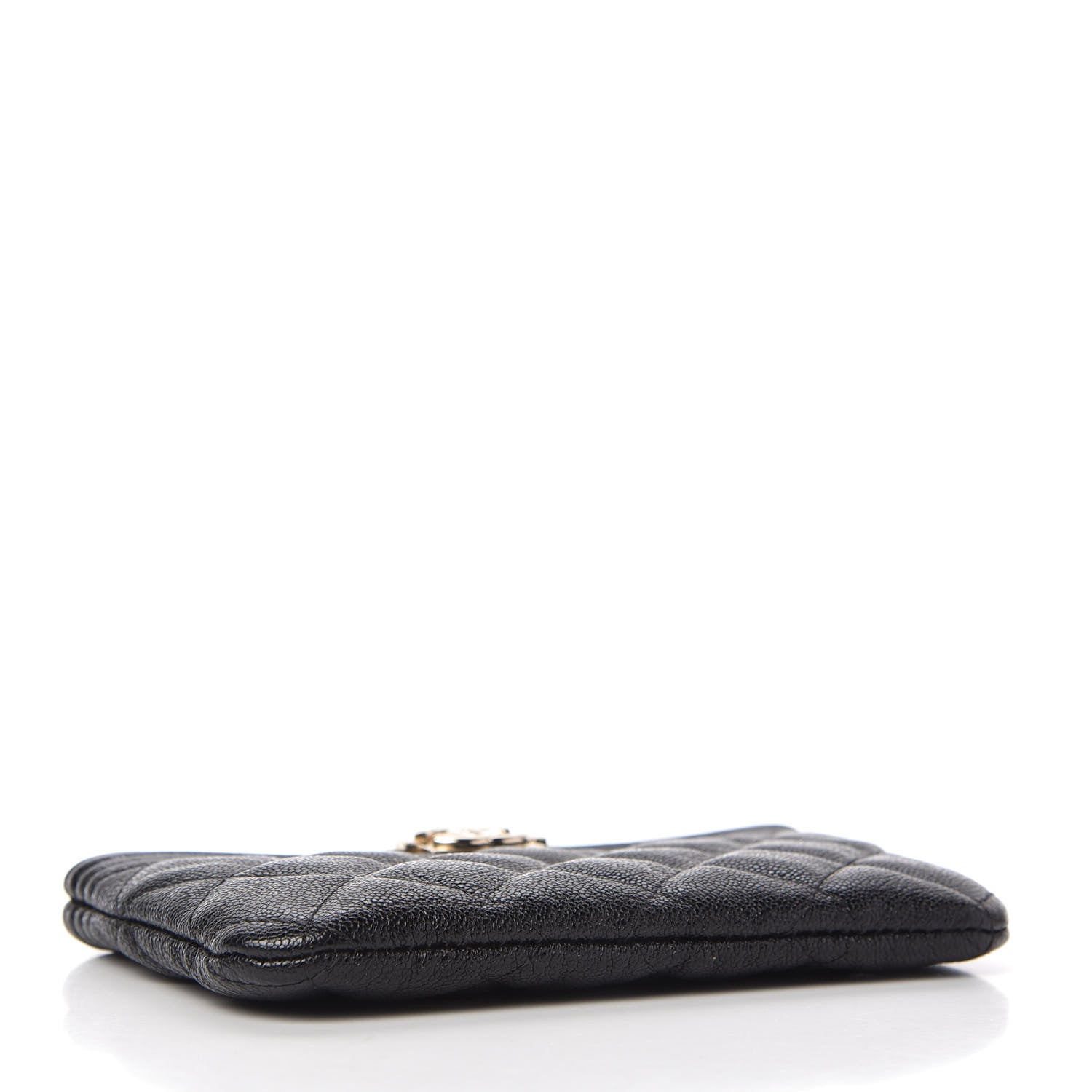 Chanel Caviar Quilted Zipped Boy Pouch Black 4 of 8