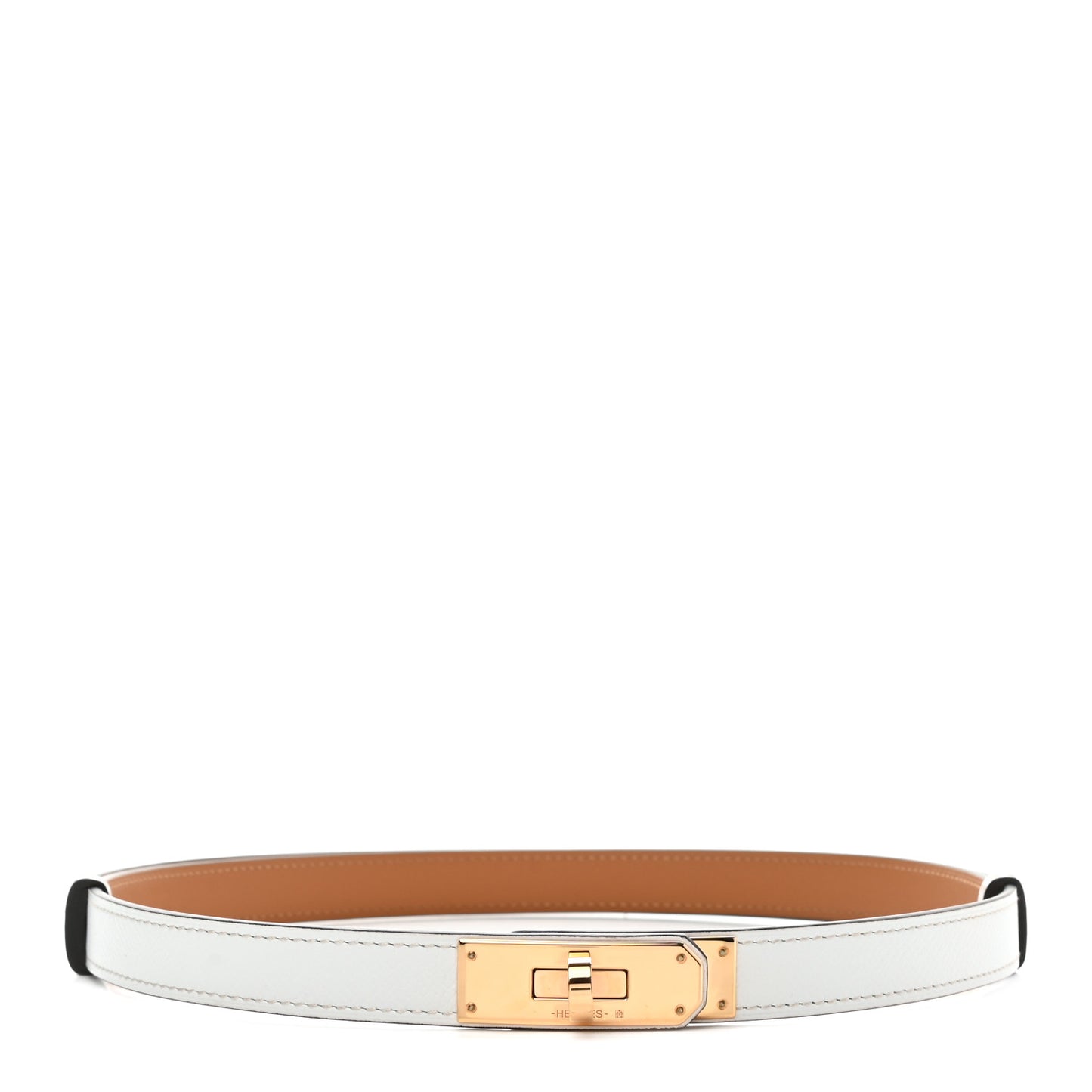 Epsom Kelly Belt White