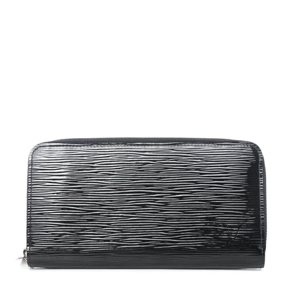 Louis Vuitton Epi Electric Zippy Organizer Wallet Black 1 of 4