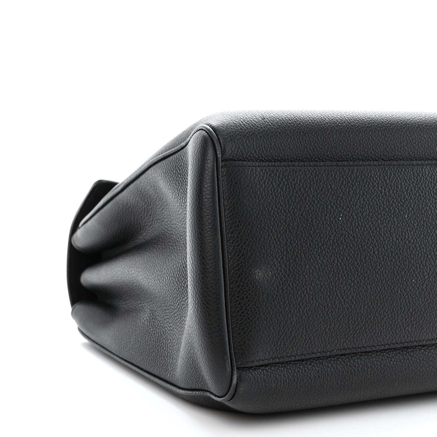 Celine Supple Grained Calfskin Medium Soft 16 Bag Black 10 of 11