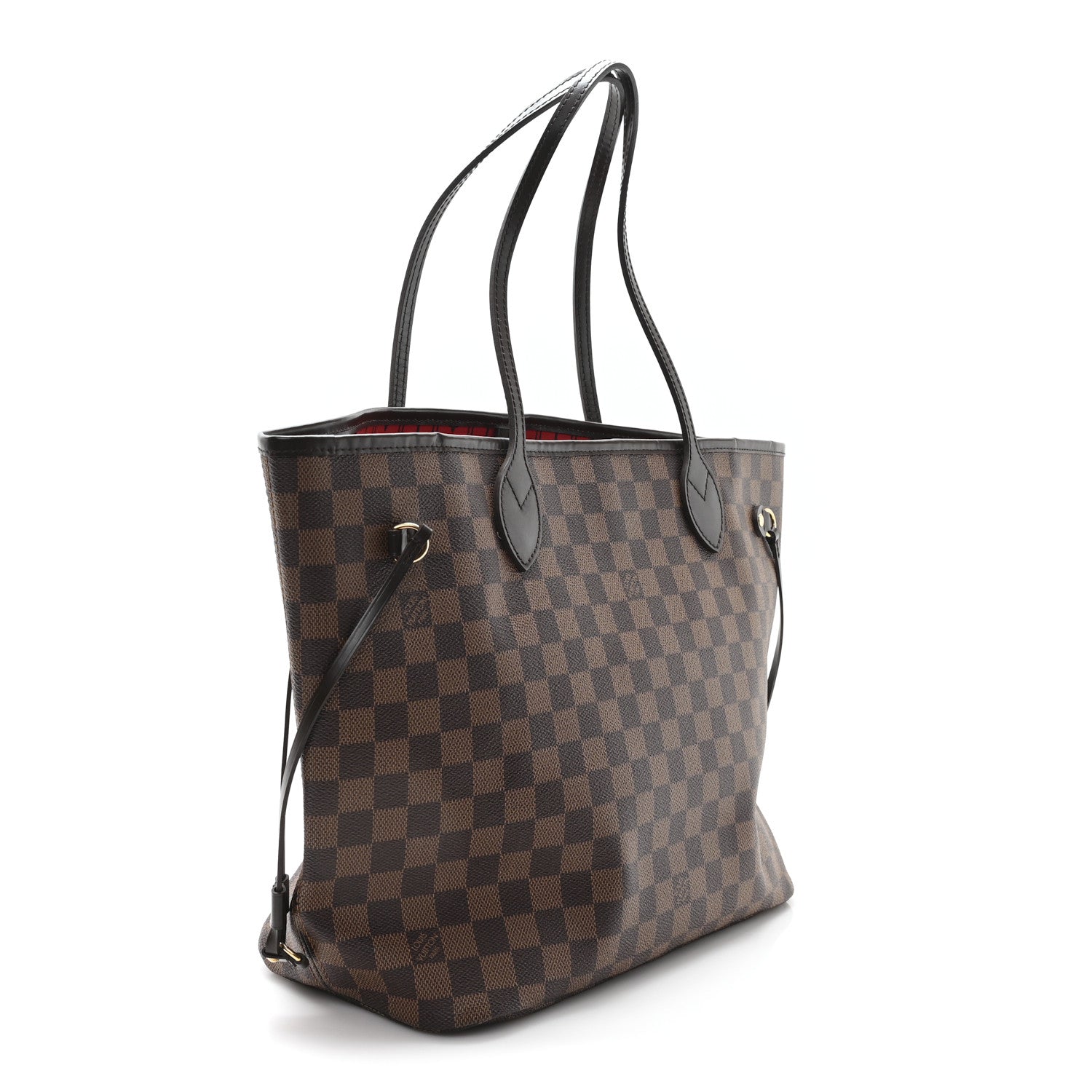 Louis Vuitton Damier Ebene Neverfull MM 3 of 10