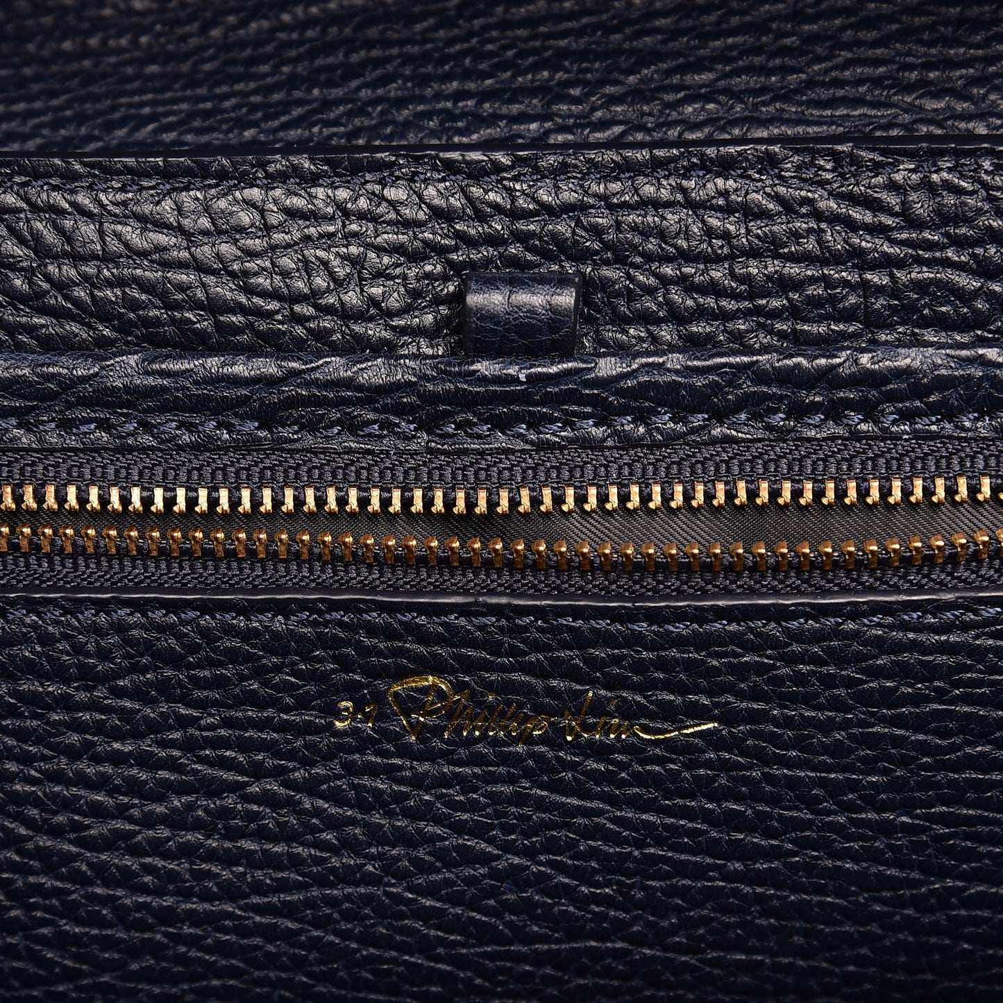 3.1 Textured Calfskin Medium Pashli Satchel Ink