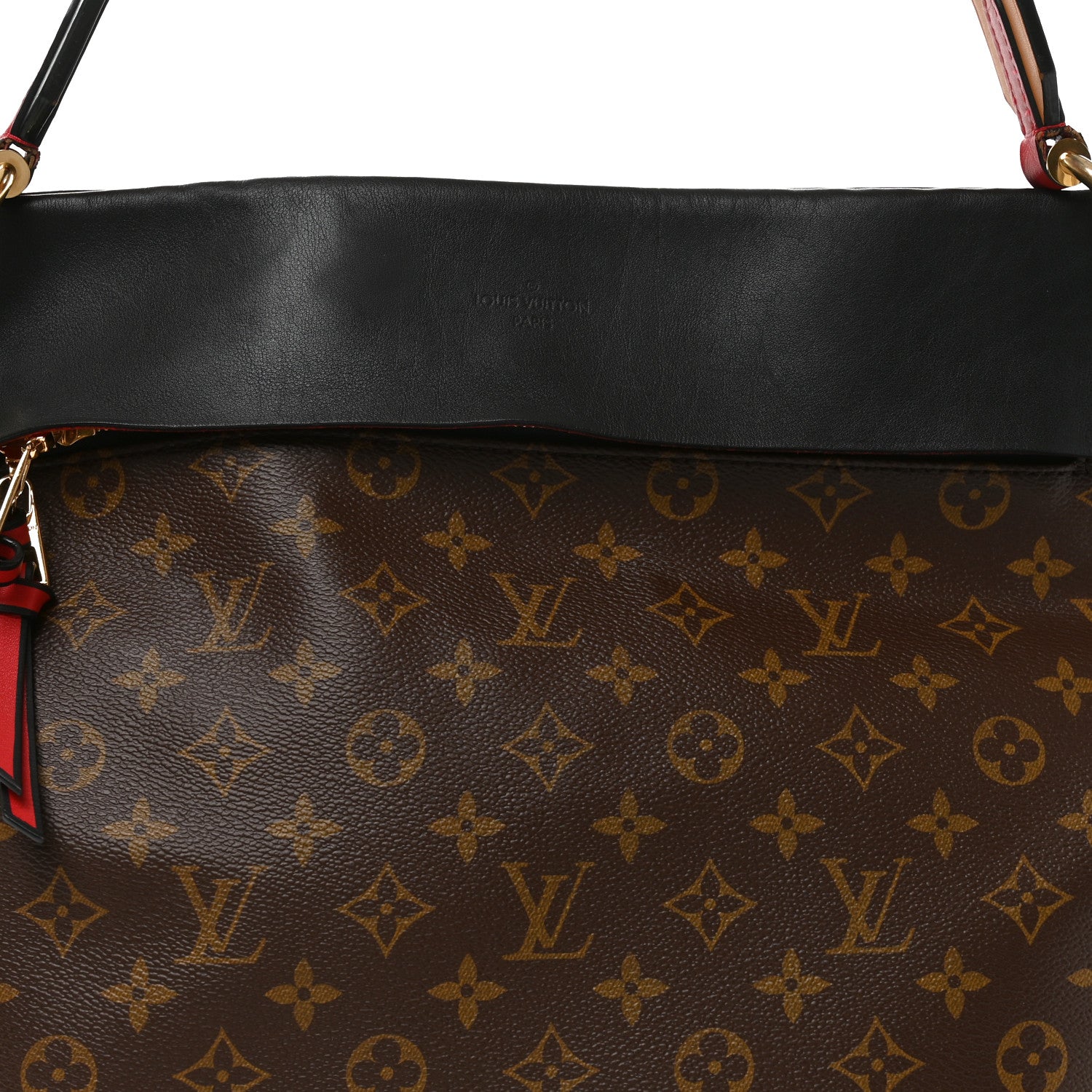 Louis Vuitton Monogram Tuileries Hobo Black 7 of 9