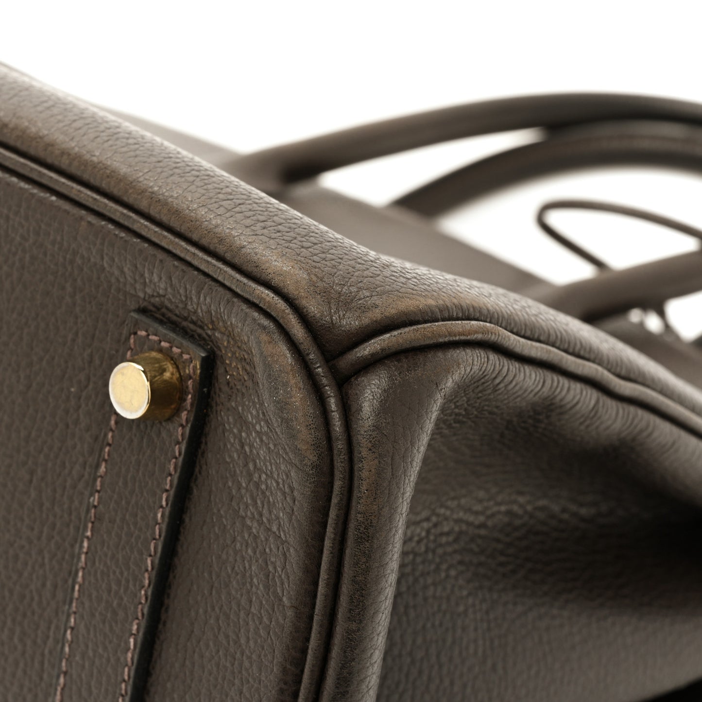 Togo Birkin 35 Chocolate