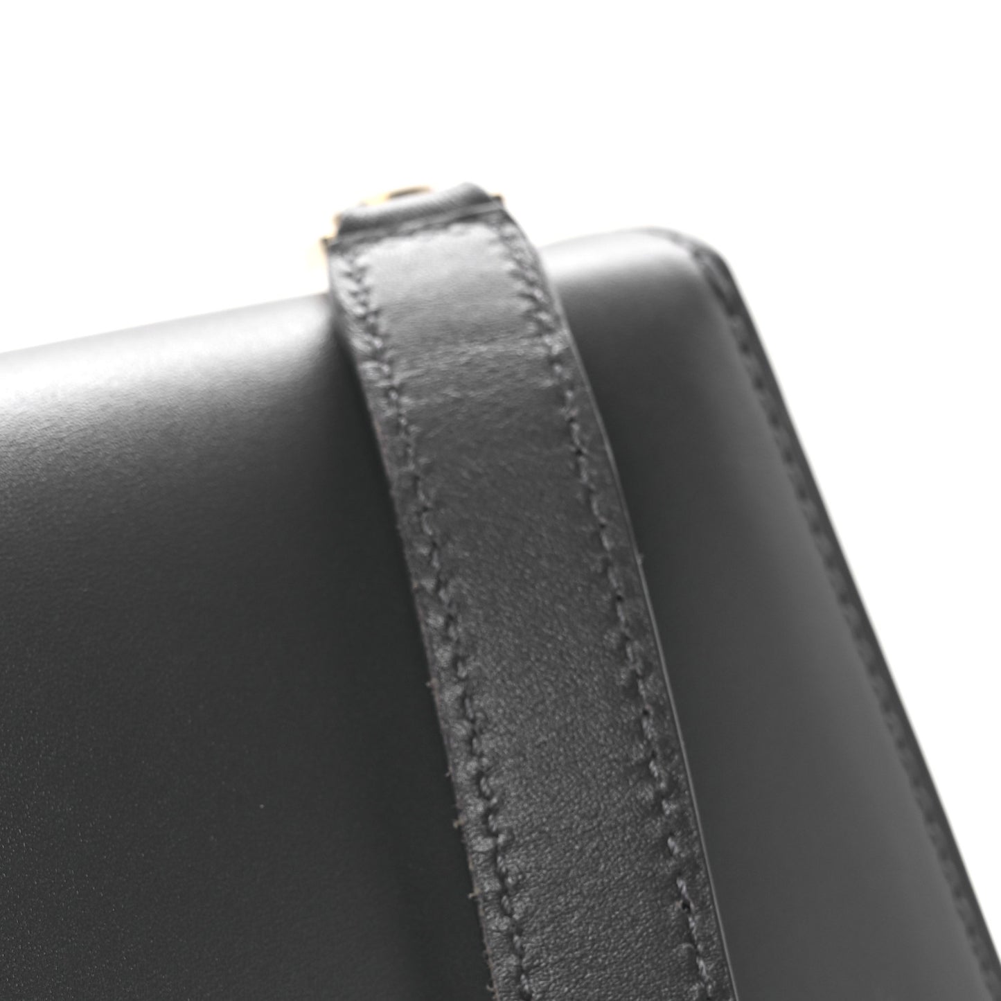 Smooth Calfskin Carre Satchel Fog