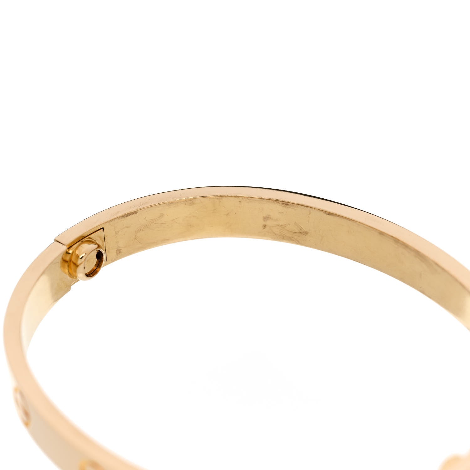 Cartier 18K Yellow Gold LOVE Bracelet 16 7 of 8
