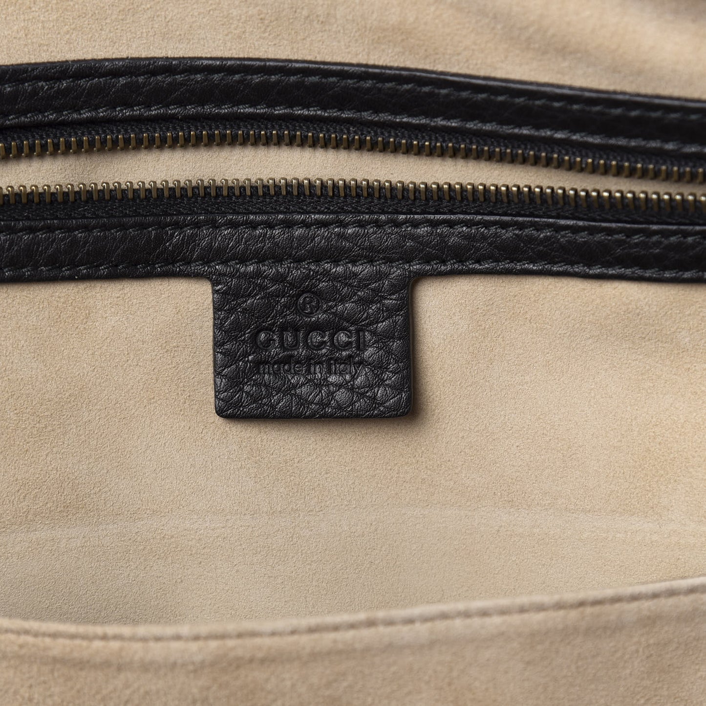 Pebbled Calfskin Medium 1973 Top Handle Satchel Black