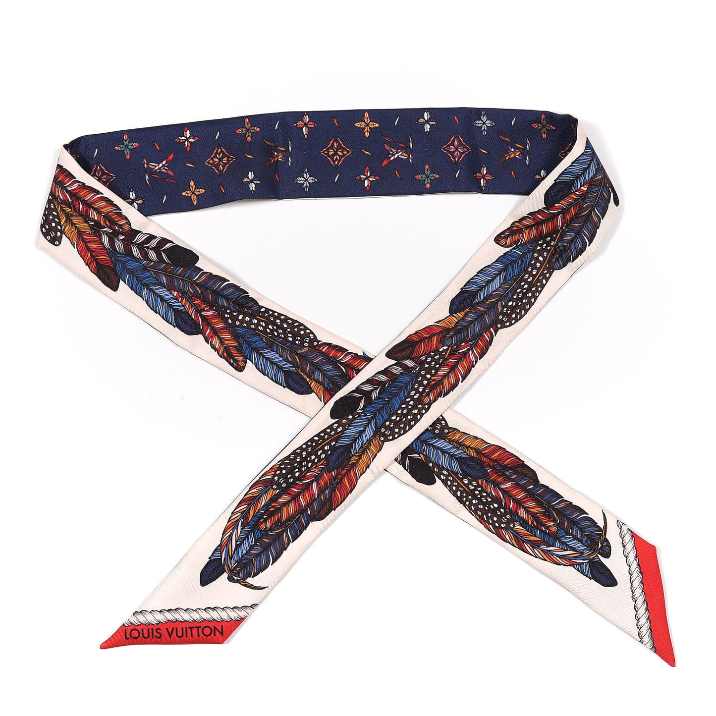 Silk Love Birds BB Bandeau Blue
