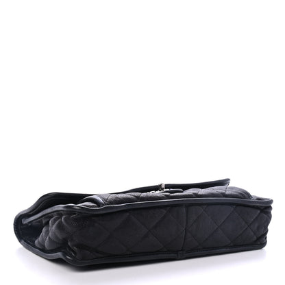 Chanel Caviar Quilted Large French Riviera Flap Black 3 of 5