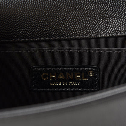 Chanel Caviar Quilted Small Boy Flap Black 8 of 11