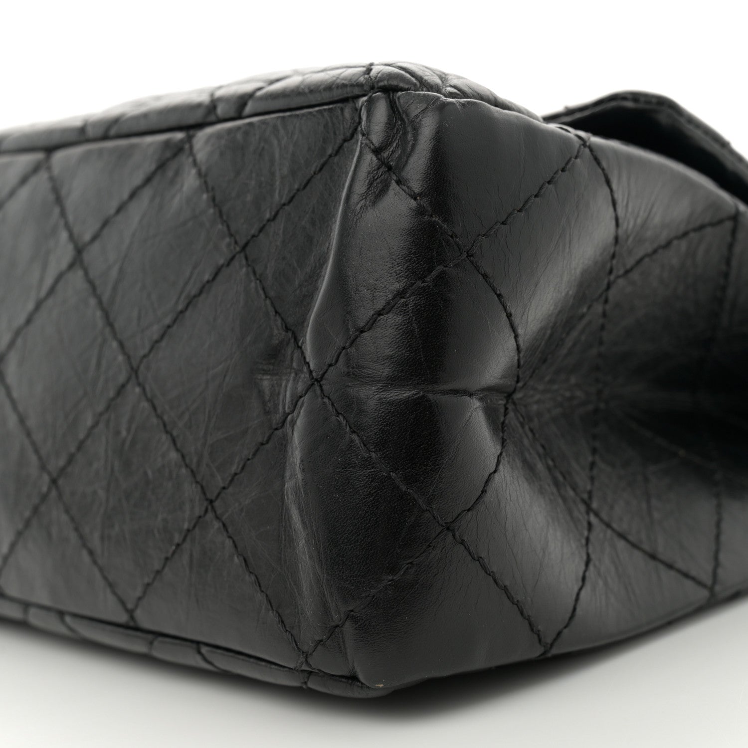Chanel Aged Calfskin Quilted 2.55 Reissue 227 Flap Black 10 of 11