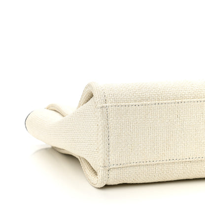 Chanel Mixed Fibers Mini Deauville Tote White 9 of 10