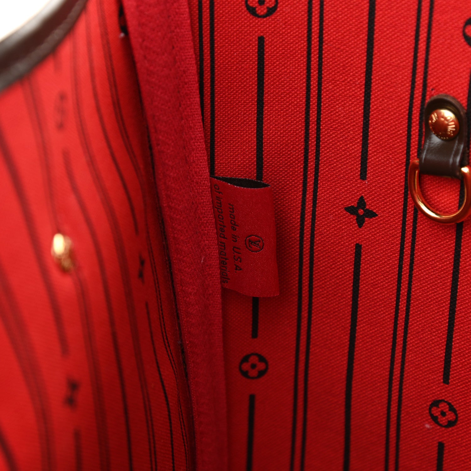 Louis Vuitton Damier Ebene Neverfull MM 7 of 11