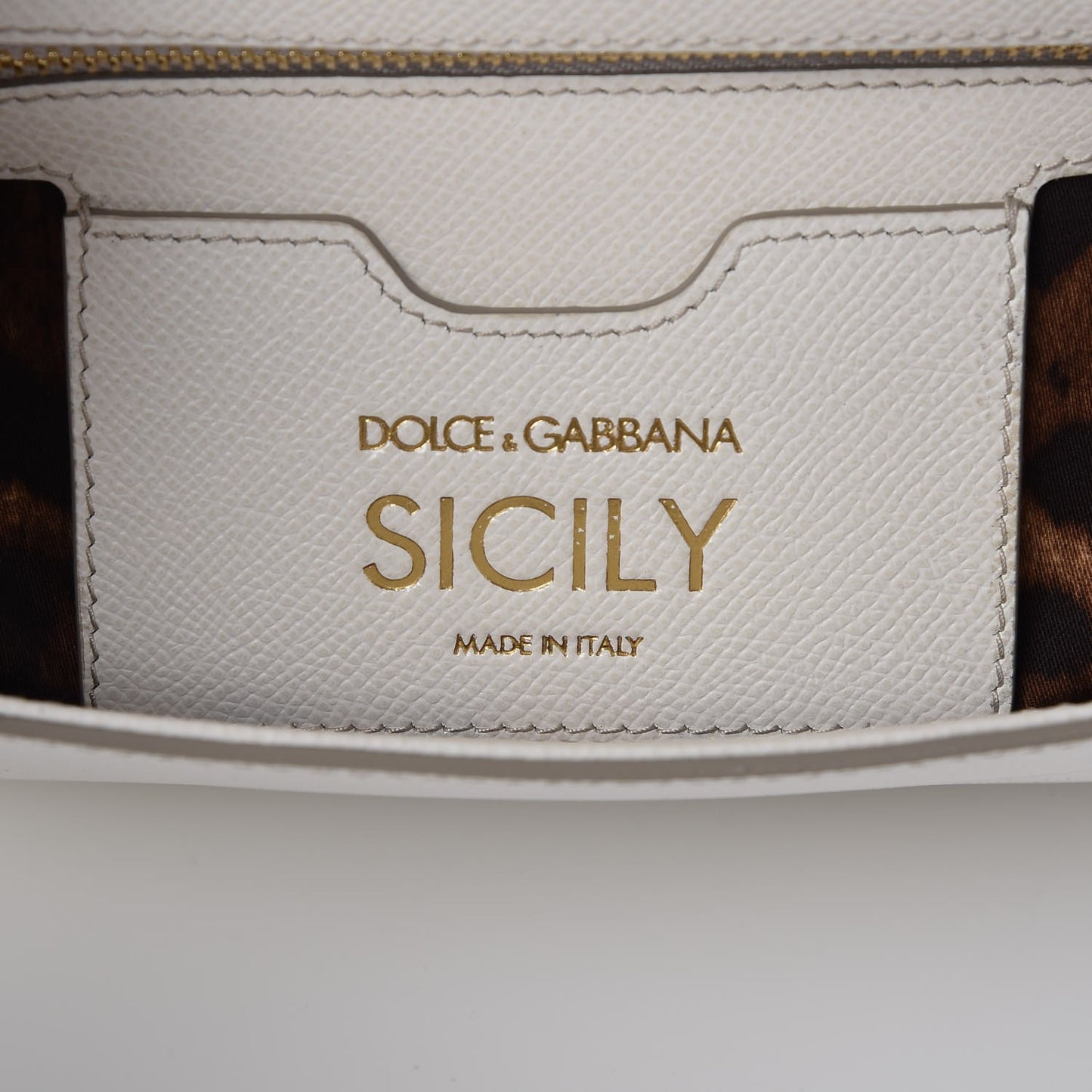 Dauphine Calfskin Medium Miss Sicily Satchel White