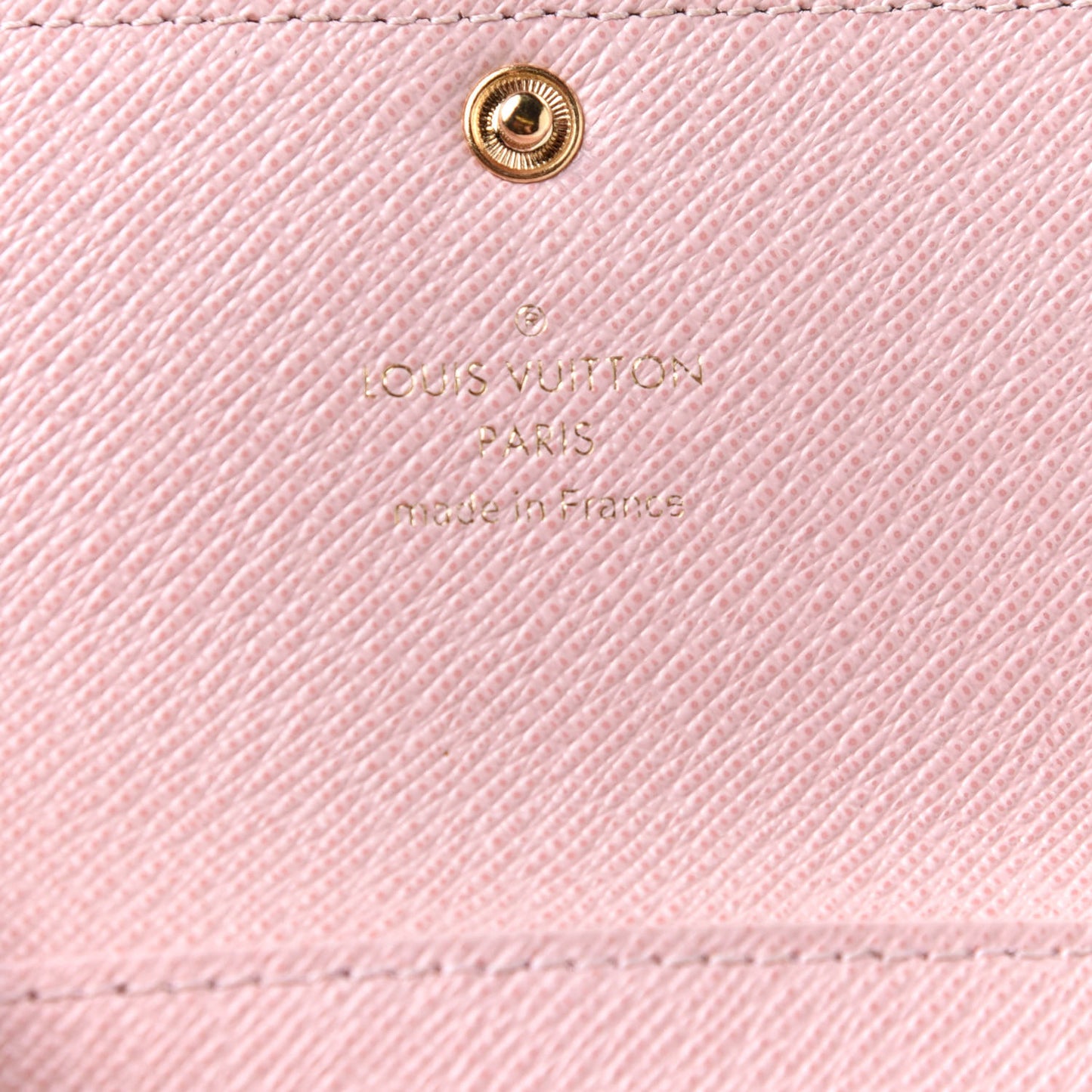 Damier Ebene Multicles 6 Key Holder Rose Ballerine