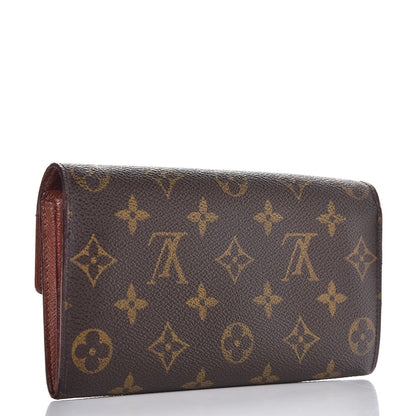 Louis Vuitton Monogram Sarah Wallet 3 of 9