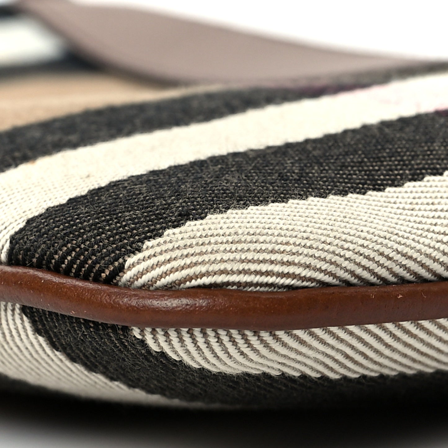 House Check Derby Peyton Crossbody Clutch Bag Tan
