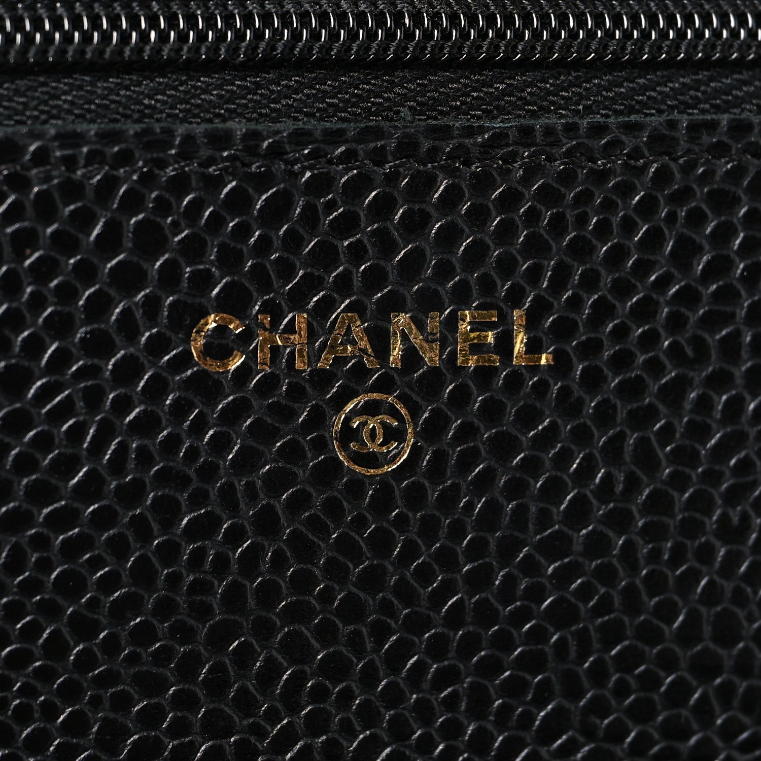 Chanel Caviar Quilted Wallet On Chain WOC Black 6 of 13