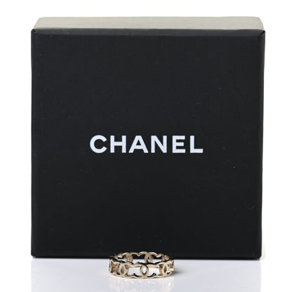 Chanel Metal CC Ring 6 52 Gold 5 of 5