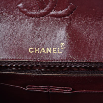 Chanel Lambskin Quilted Medium Double Flap Black 7 of 27
